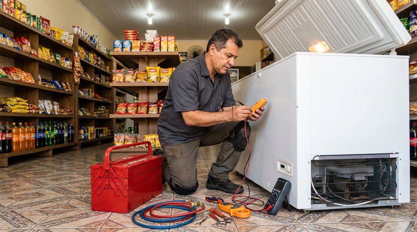 Ajuste de Temperatura do Freezer em Guarapari‑ES